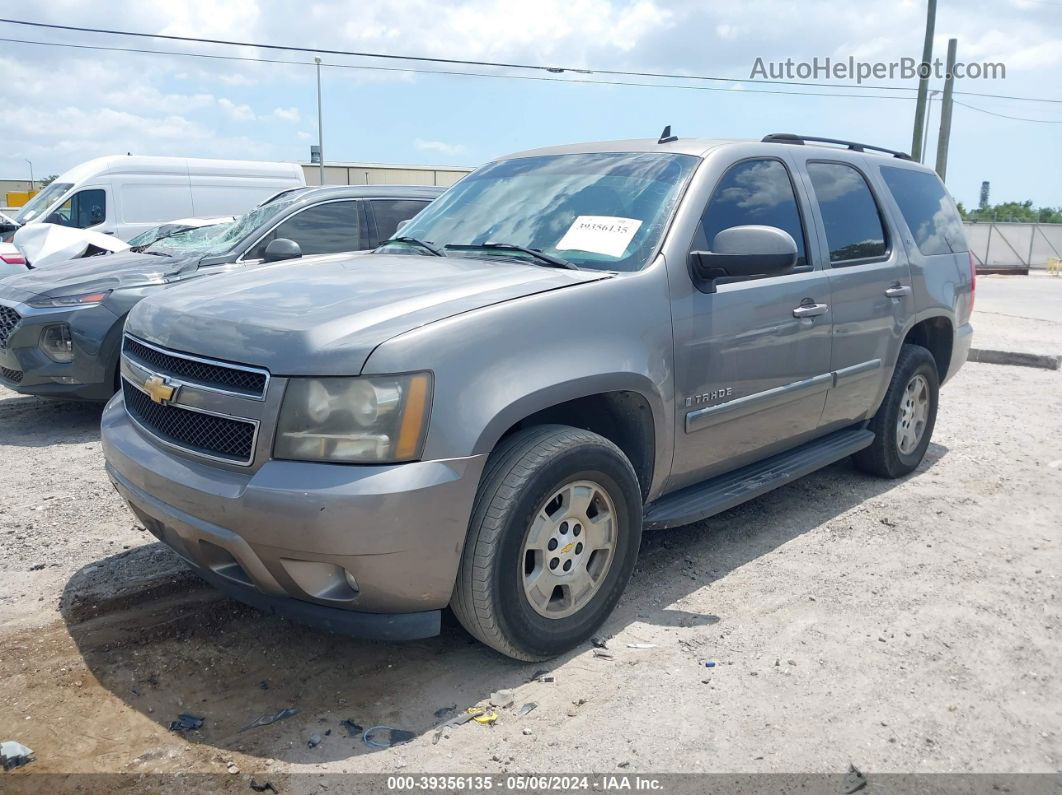 2007 Chevrolet Tahoe Lt Gray vin: 1GNFC13J47R183301