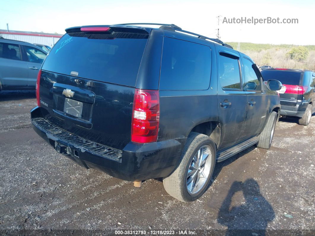 2007 Chevrolet Tahoe Lt Black vin: 1GNFC13J47R203451