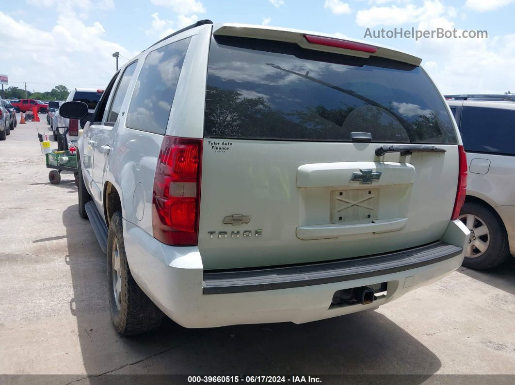 2007 Chevrolet Tahoe Lt White vin: 1GNFC13J47R235509