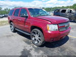 2007 Chevrolet Tahoe Lt Red vin: 1GNFC13J47R423365