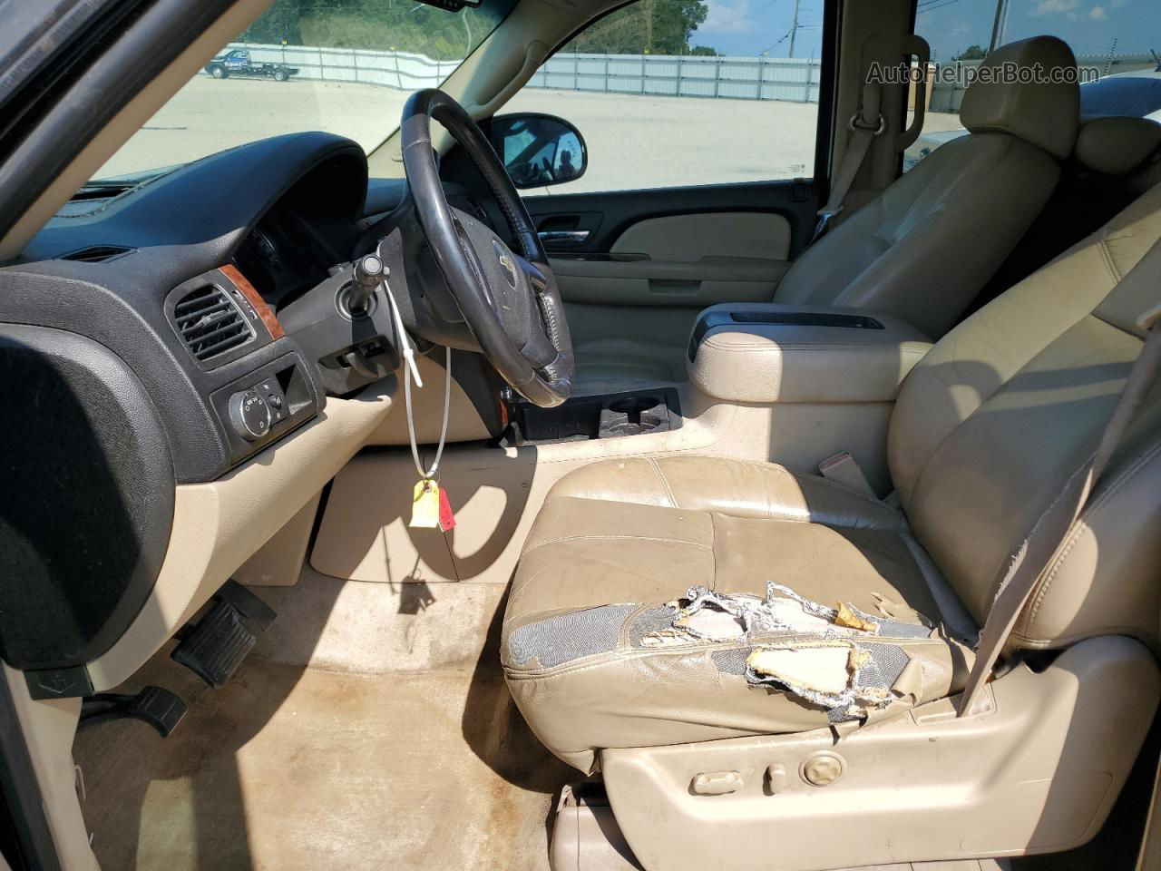 2007 Chevrolet Tahoe C1500 Black vin: 1GNFC13J57J137670