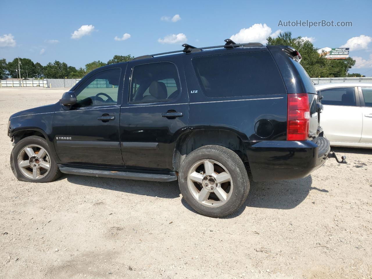 2007 Chevrolet Tahoe C1500 Black vin: 1GNFC13J57J137670