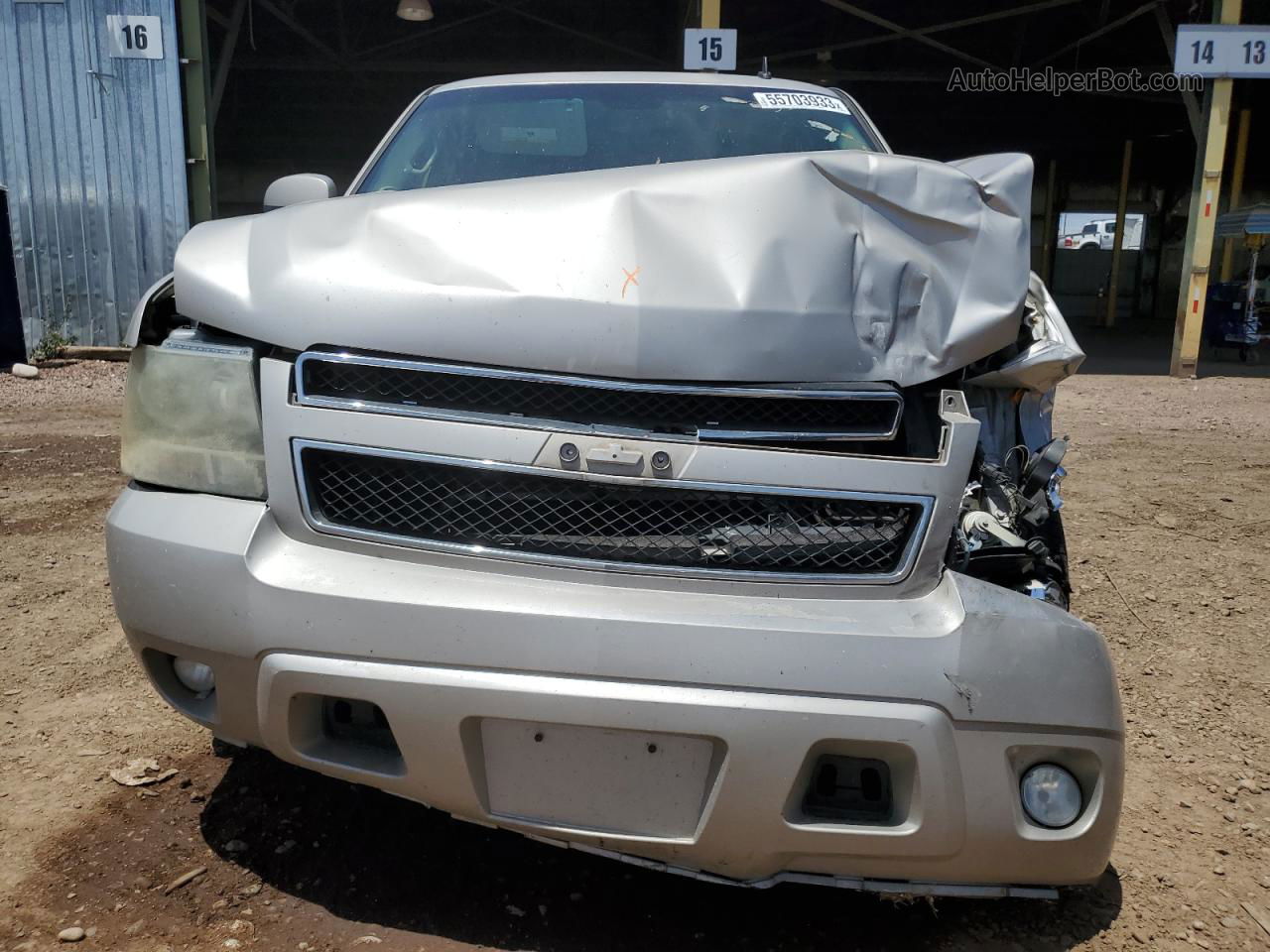 2007 Chevrolet Tahoe C1500 Silver vin: 1GNFC13J57R107716