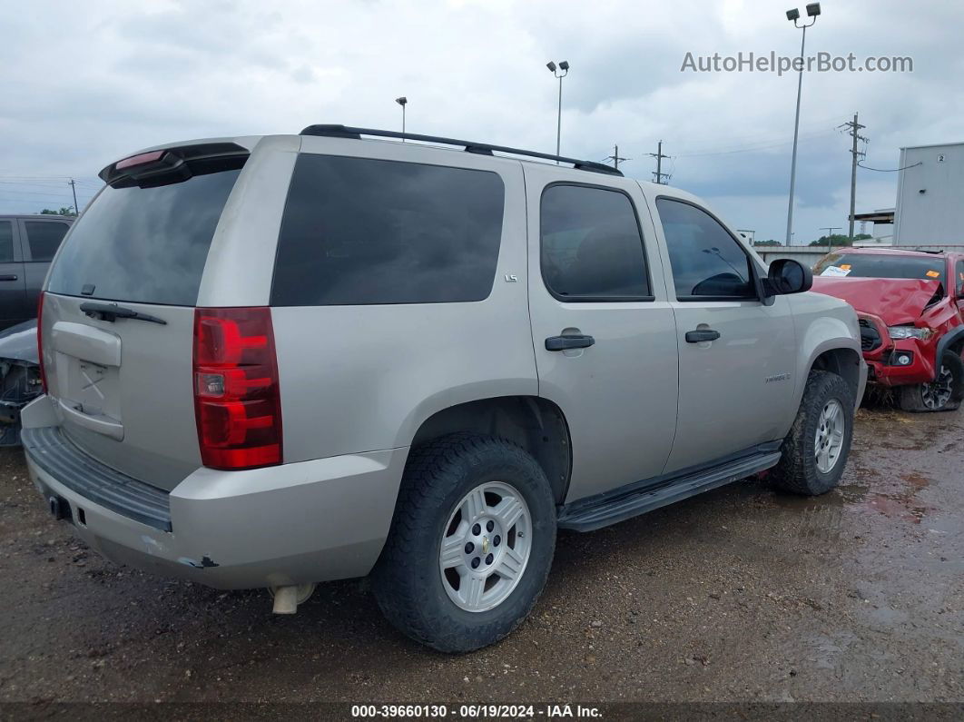 2007 Chevrolet Tahoe Ls Beige vin: 1GNFC13J57R162196