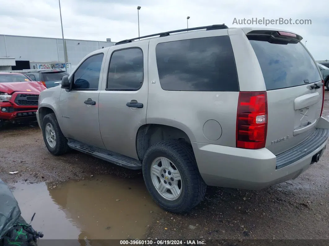 2007 Chevrolet Tahoe Ls Beige vin: 1GNFC13J57R162196