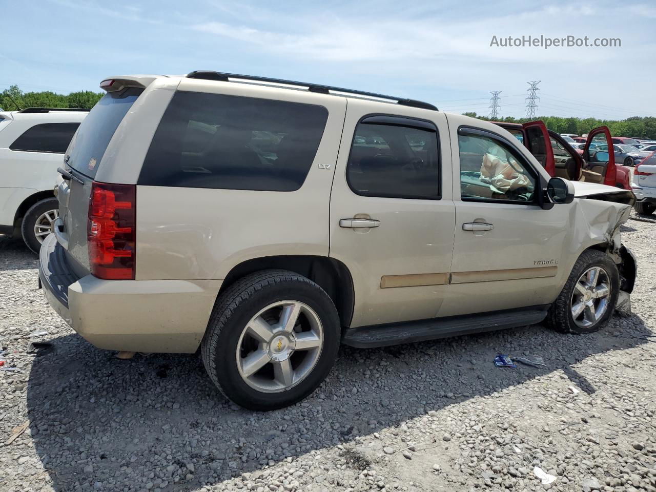 2007 Chevrolet Tahoe C1500 Gold vin: 1GNFC13J67R110575