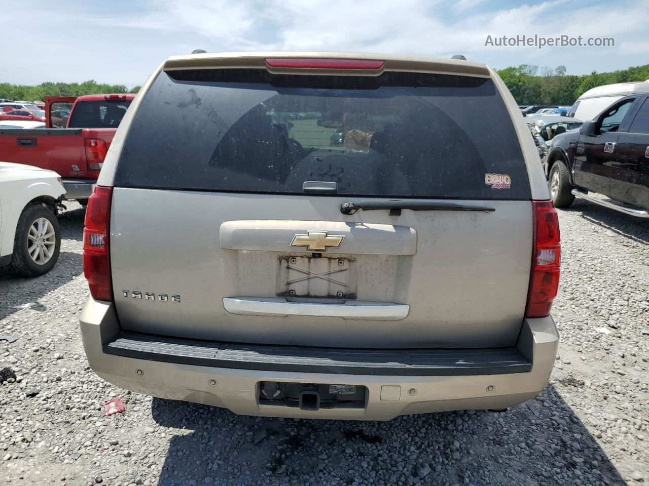 2007 Chevrolet Tahoe C1500 Gold vin: 1GNFC13J67R110575