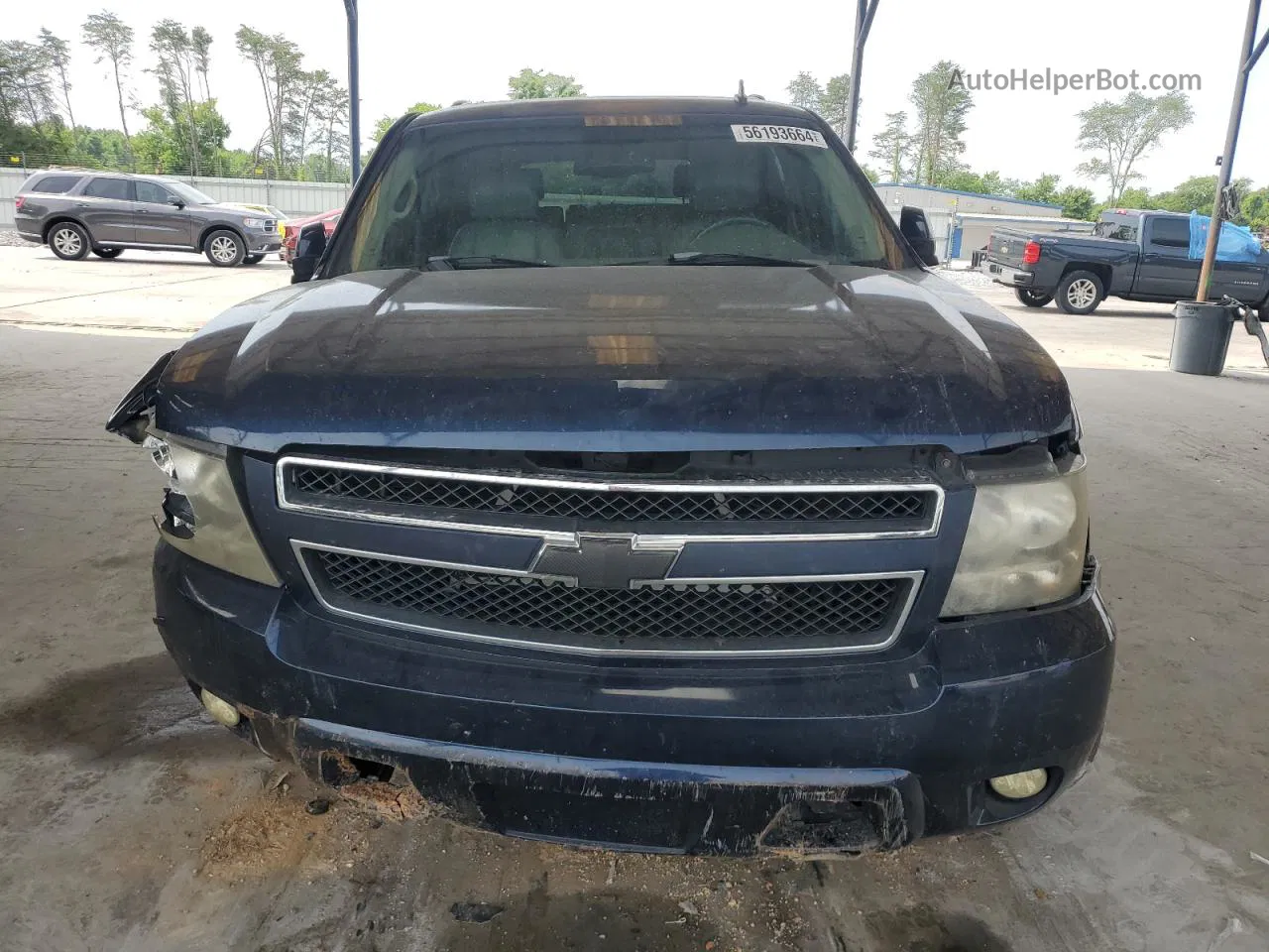 2007 Chevrolet Tahoe C1500 Blue vin: 1GNFC13J67R150820