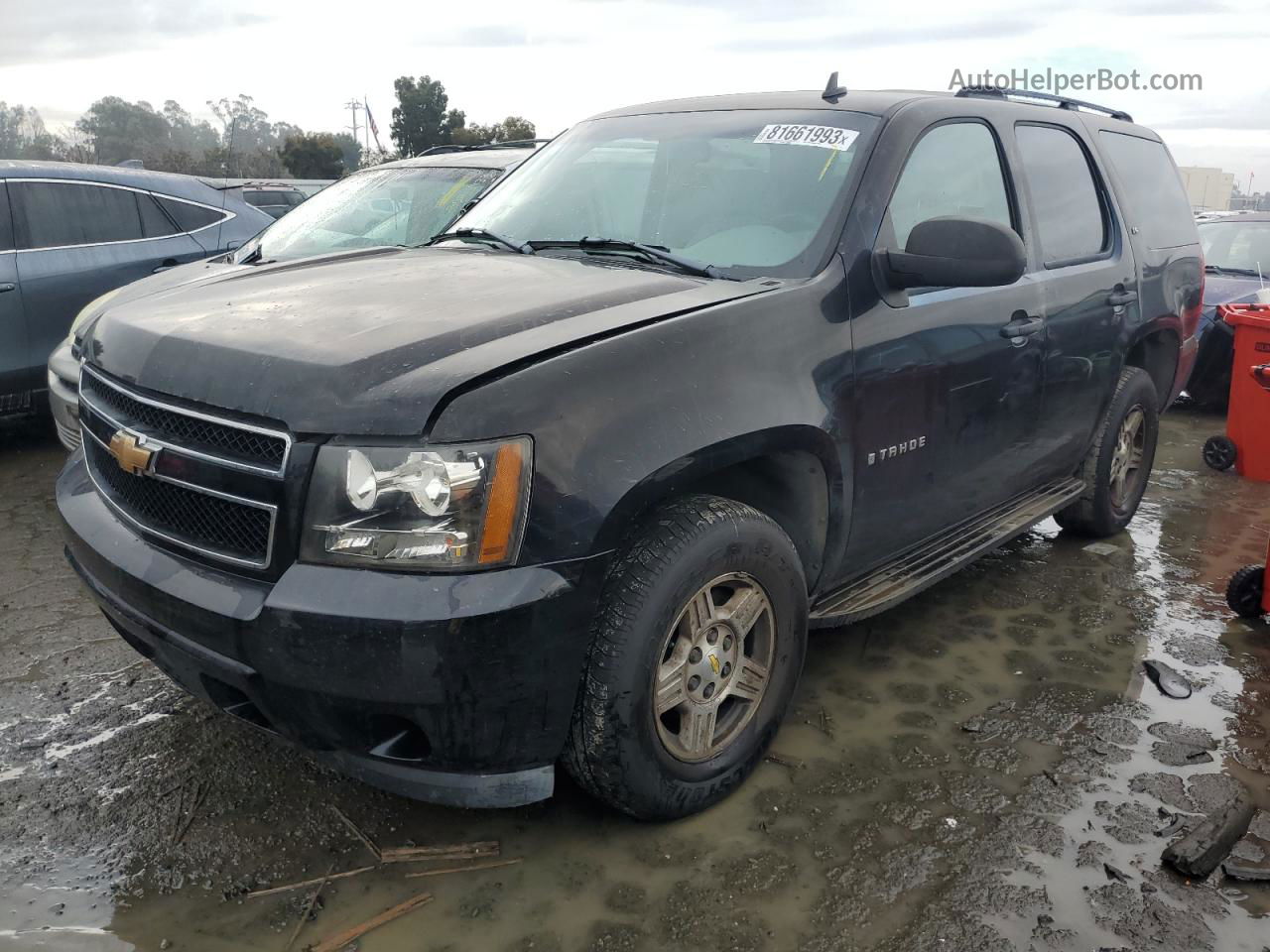 2007 Chevrolet Tahoe C1500 Blue vin: 1GNFC13J67R152793