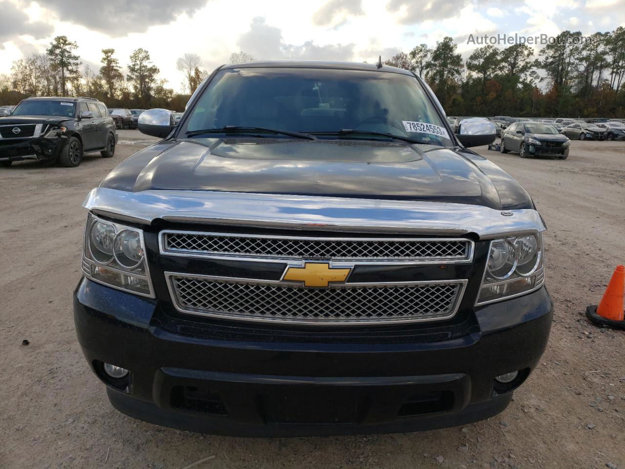 2007 Chevrolet Tahoe C1500 Black vin: 1GNFC13J67R158240