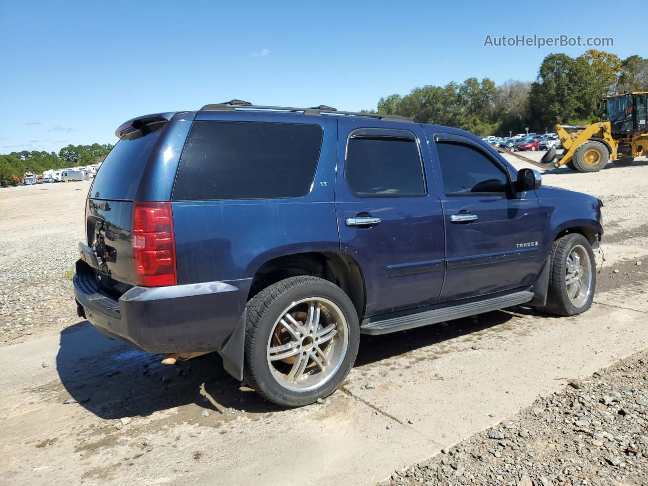 2007 Chevrolet Tahoe C1500 Синий vin: 1GNFC13J67R202124