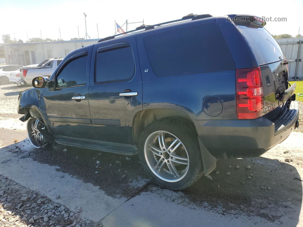 2007 Chevrolet Tahoe C1500 Синий vin: 1GNFC13J67R202124