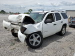 2007 Chevrolet Tahoe C1500 White vin: 1GNFC13J67R205072