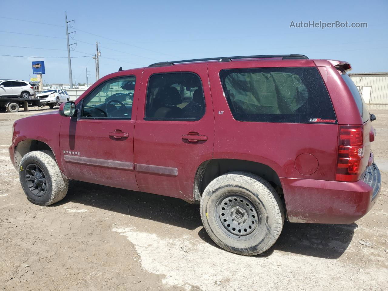 2007 Chevrolet Tahoe C1500 Burgundy vin: 1GNFC13J77J119235