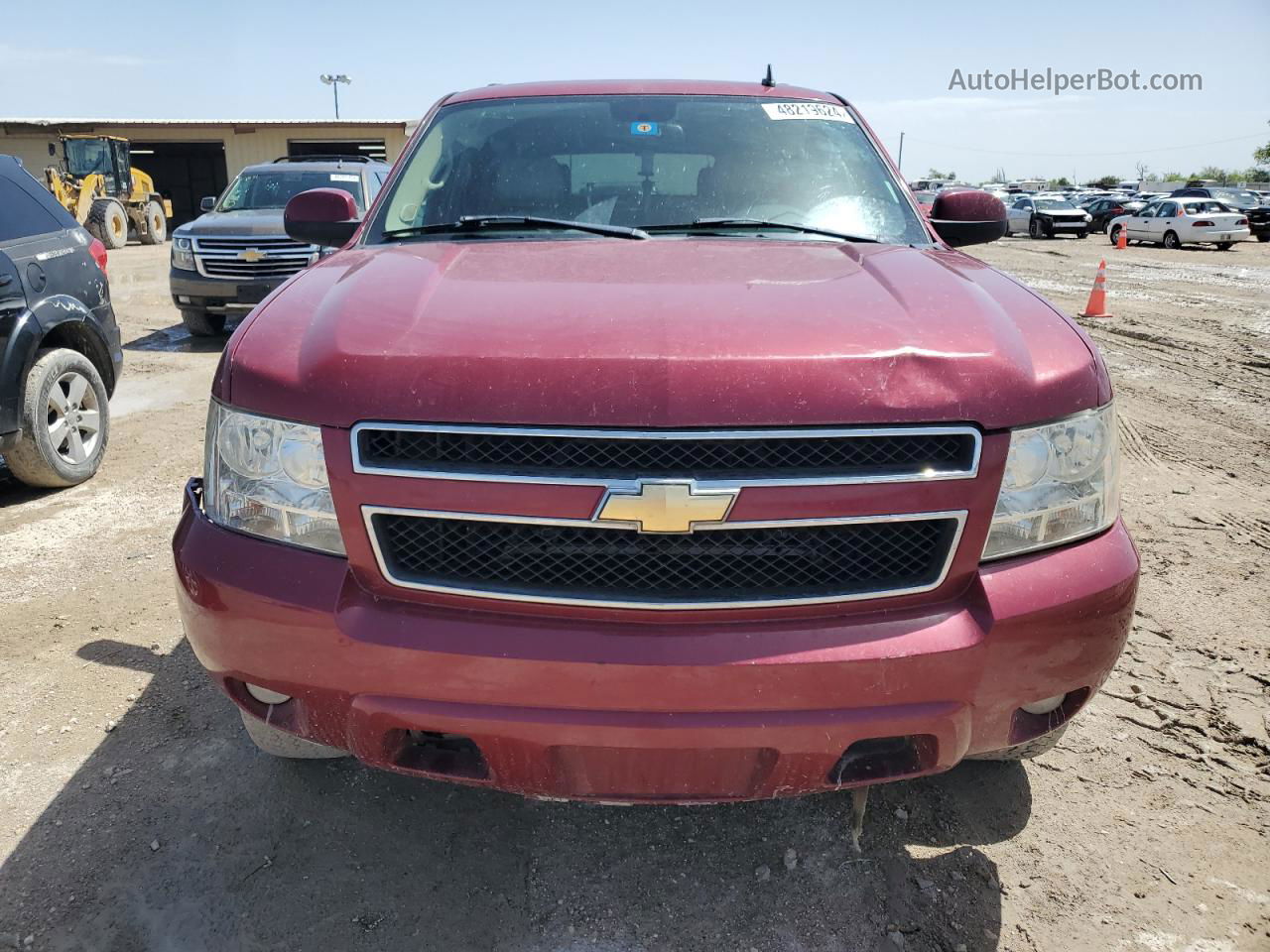 2007 Chevrolet Tahoe C1500 Burgundy vin: 1GNFC13J77J119235