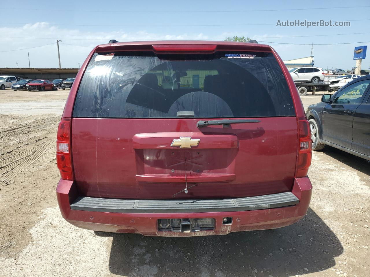 2007 Chevrolet Tahoe C1500 Burgundy vin: 1GNFC13J77J119235