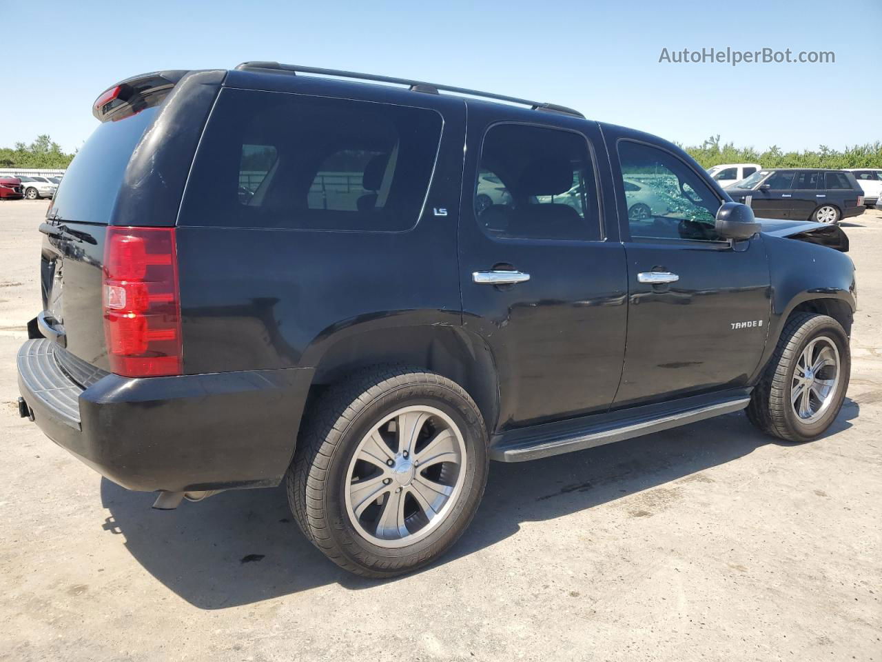 2007 Chevrolet Tahoe C1500 Black vin: 1GNFC13J77R118314