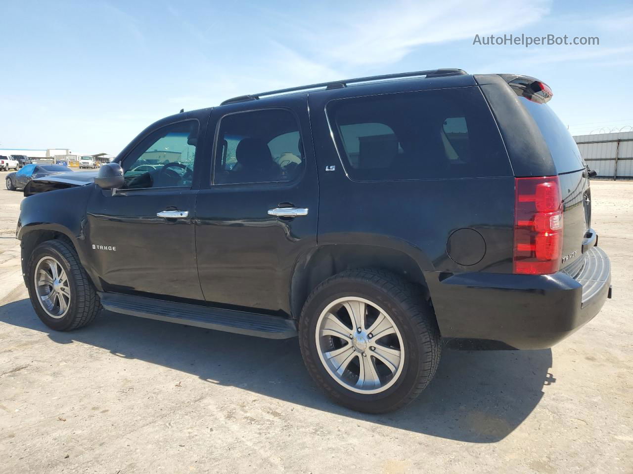 2007 Chevrolet Tahoe C1500 Black vin: 1GNFC13J77R118314