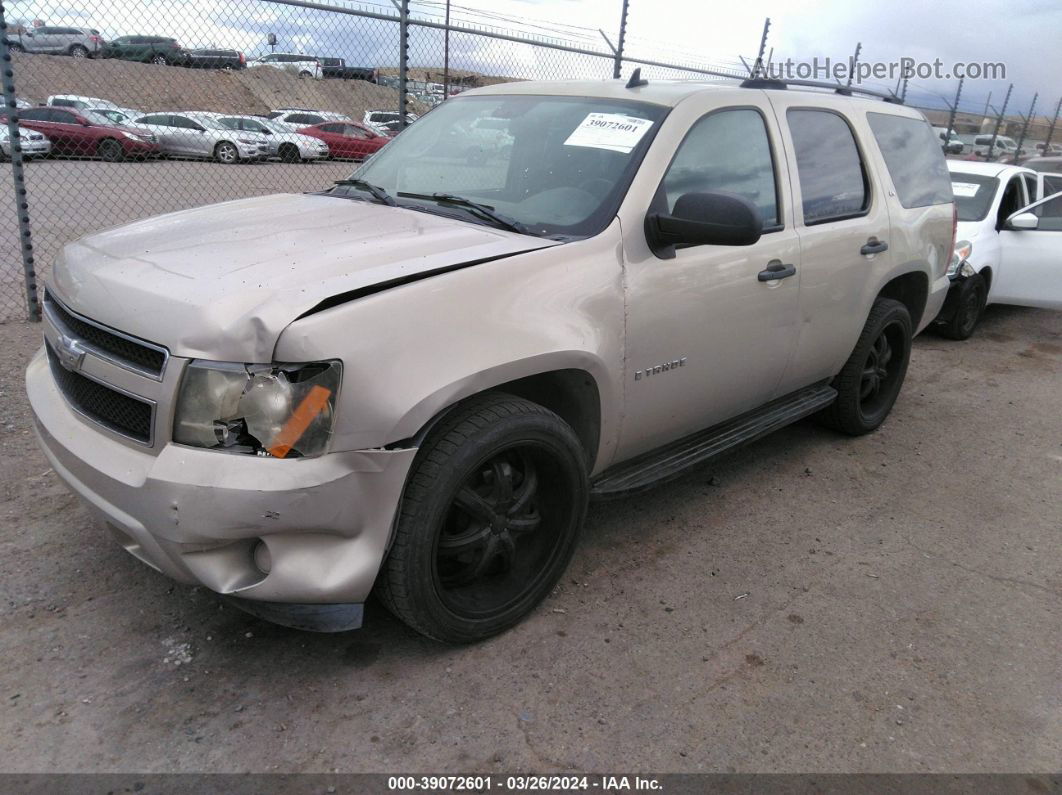 2007 Chevrolet Tahoe Ls Бежевый vin: 1GNFC13J77R160059