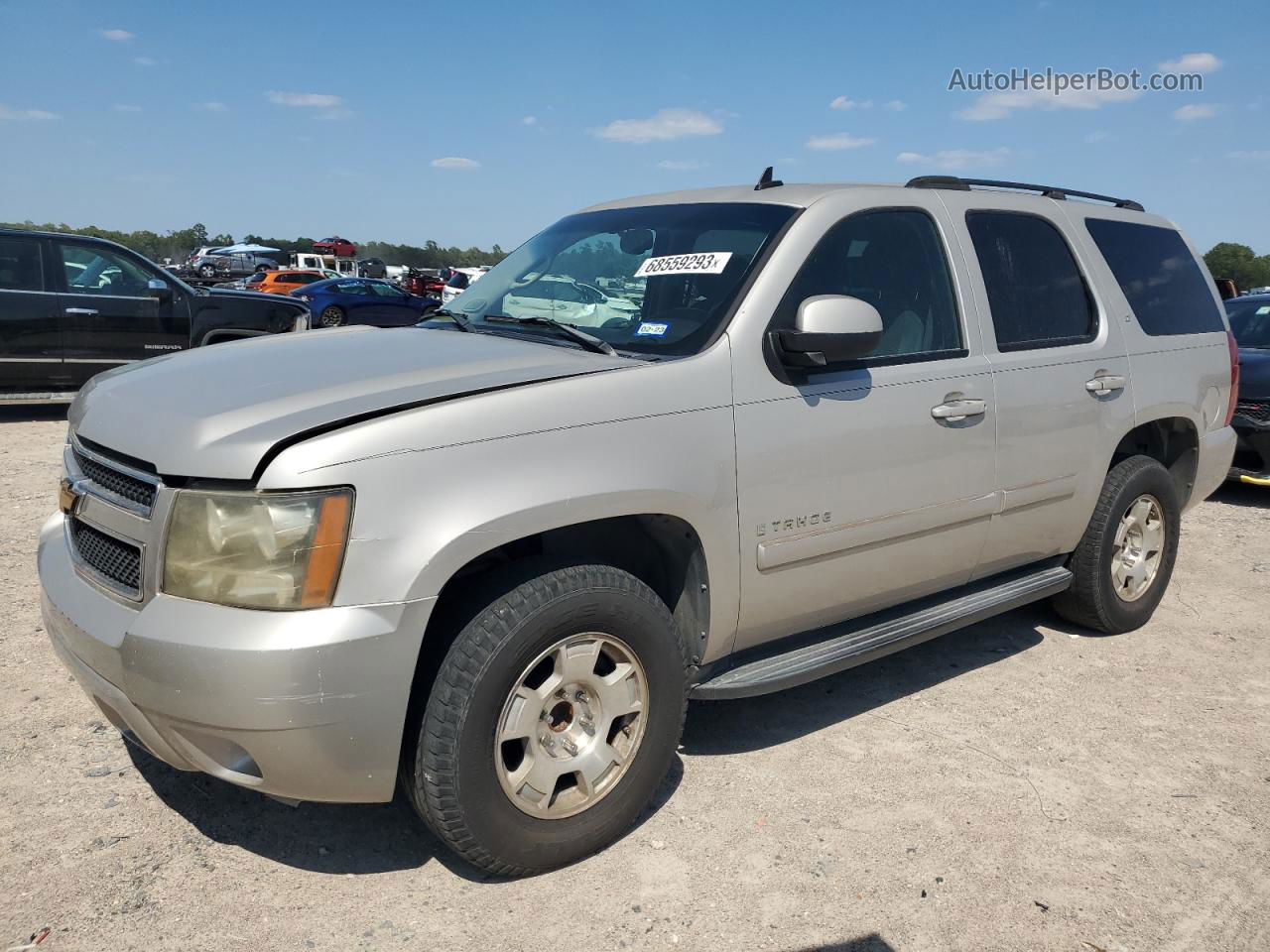 2007 Chevrolet Tahoe C1500 Tan vin: 1GNFC13J77R217456