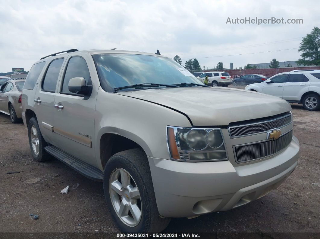 2007 Chevrolet Tahoe Ltz Tan vin: 1GNFC13J87R225291