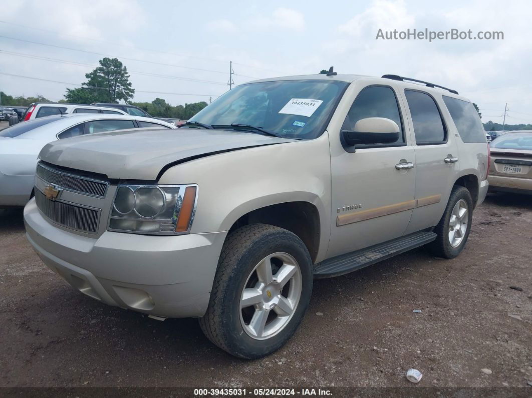 2007 Chevrolet Tahoe Ltz Tan vin: 1GNFC13J87R225291