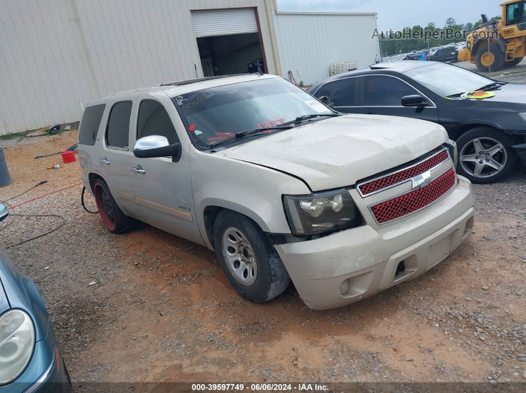 2007 Chevrolet Tahoe Ltz Gold vin: 1GNFC13J87R280629