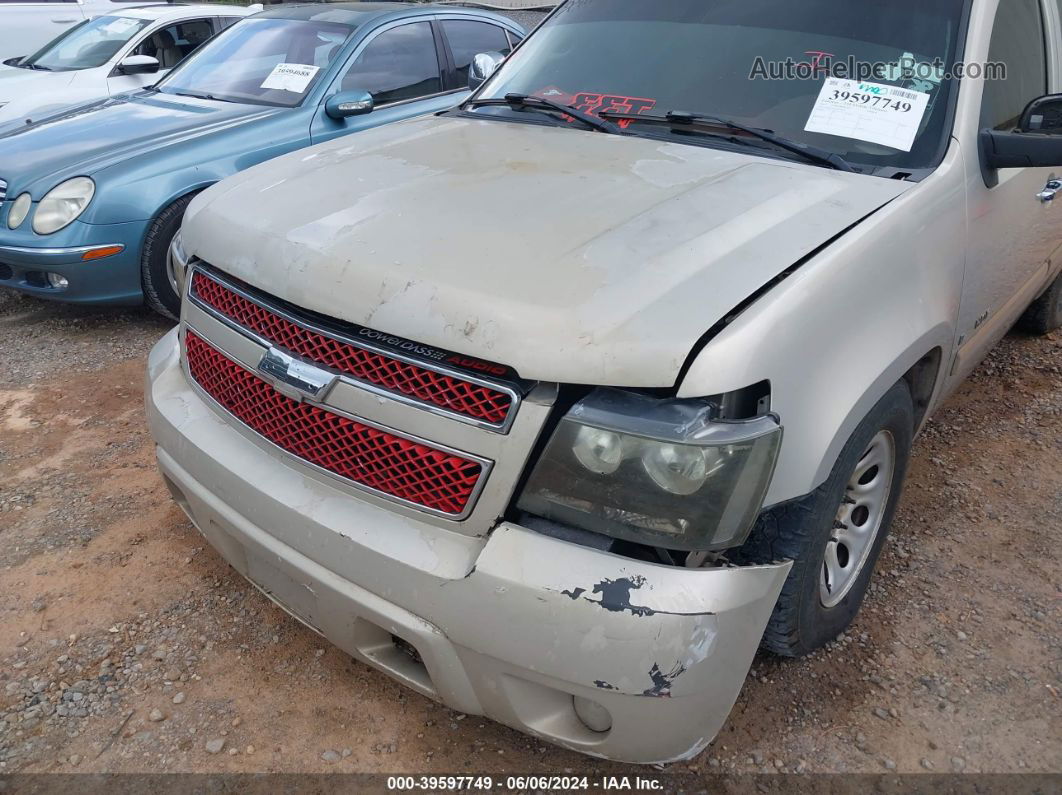 2007 Chevrolet Tahoe Ltz Gold vin: 1GNFC13J87R280629