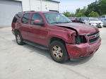 2007 Chevrolet Tahoe C1500 Red vin: 1GNFC13JX7J136238