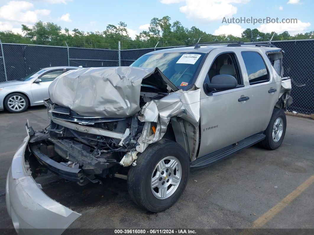 2007 Chevrolet Tahoe Ls Silver vin: 1GNFC13JX7R100695