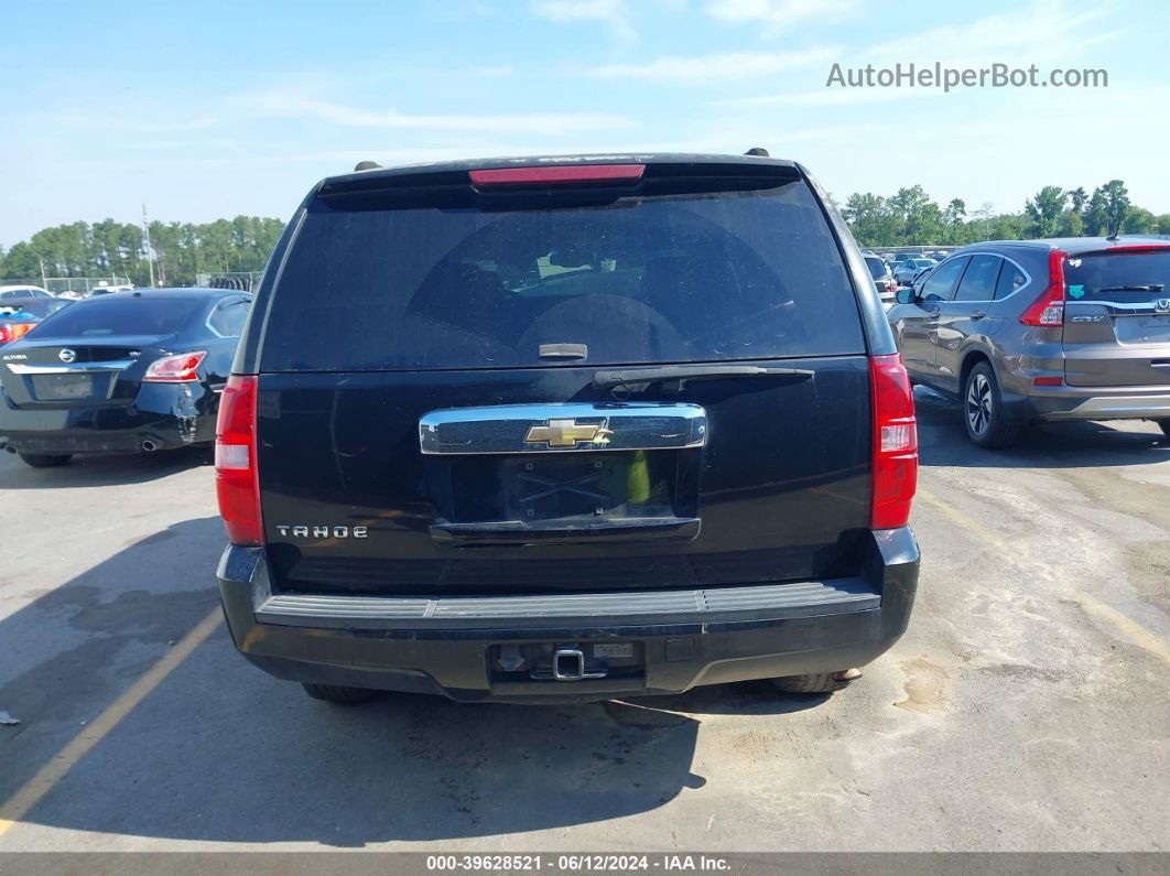 2007 Chevrolet Tahoe Ls Black vin: 1GNFC13JX7R229620