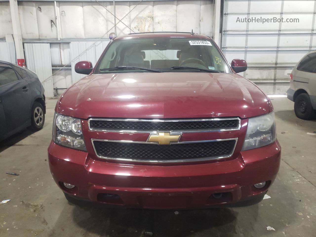 2007 Chevrolet Tahoe K1500 Burgundy vin: 1GNFK13007J117269