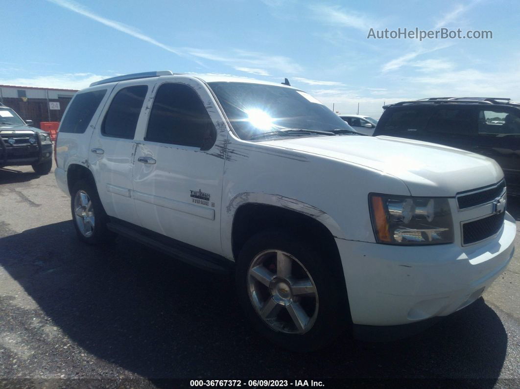 2007 Chevrolet Tahoe Lt Белый vin: 1GNFK13007J275725