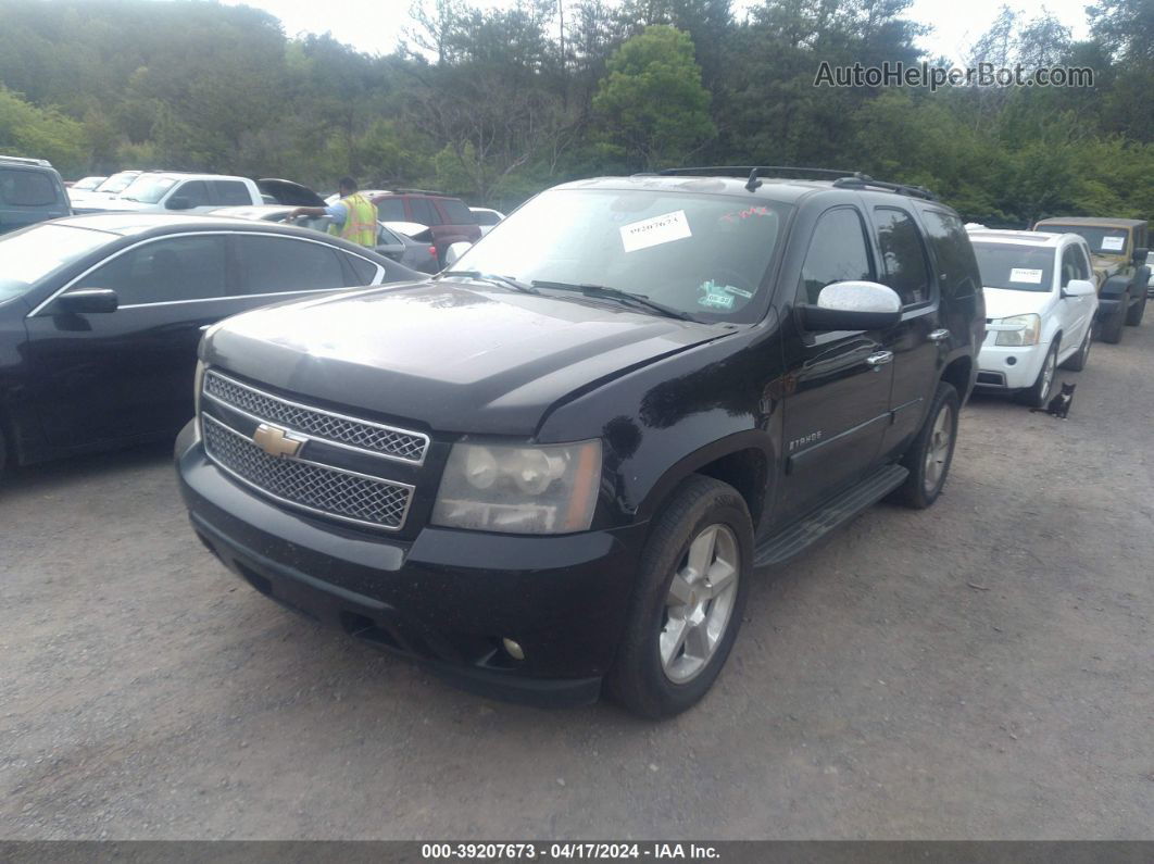 2007 Chevrolet Tahoe Ltz Black vin: 1GNFK13007J369068