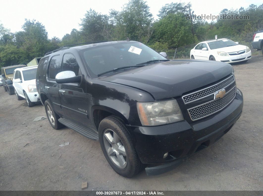 2007 Chevrolet Tahoe Ltz Black vin: 1GNFK13007J369068