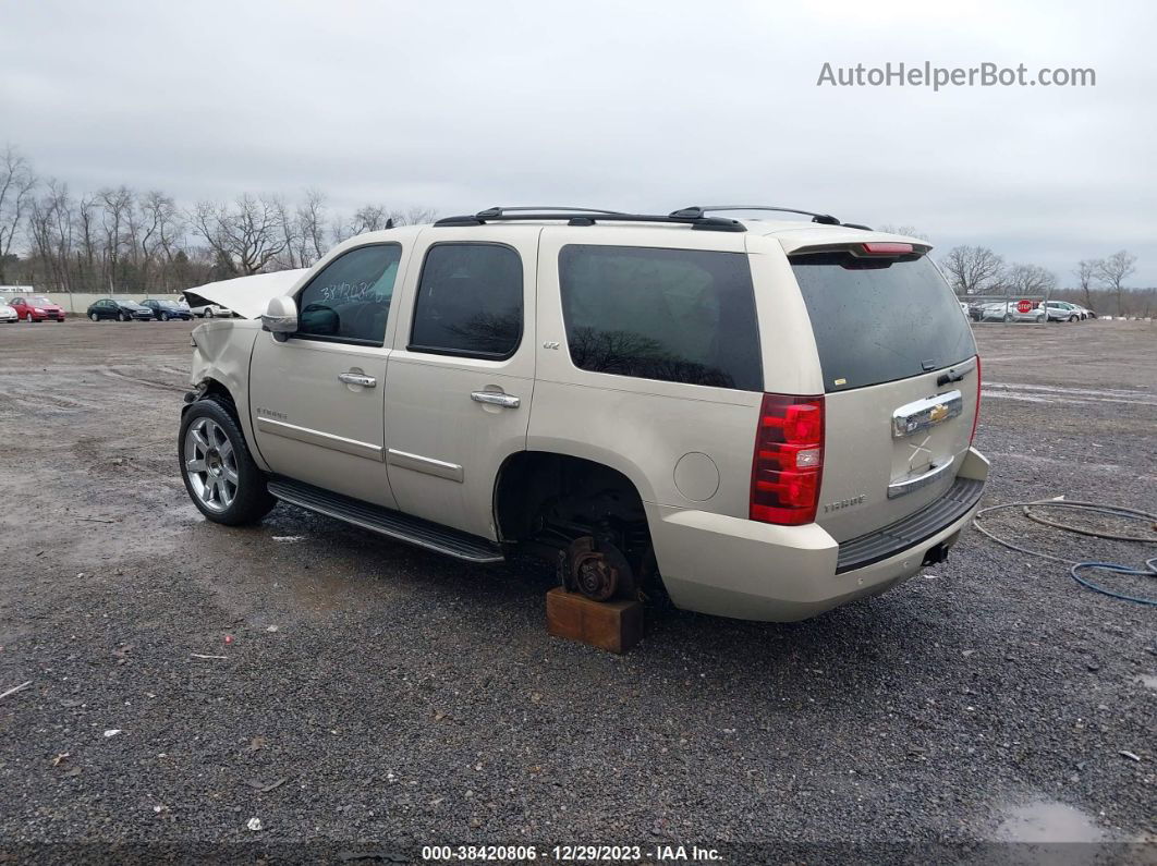 2007 Chevrolet Tahoe Ltz Cream vin: 1GNFK13007R110744