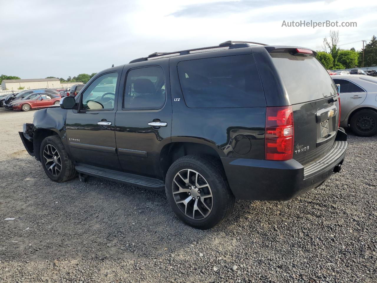 2007 Chevrolet Tahoe K1500 Black vin: 1GNFK13007R418545