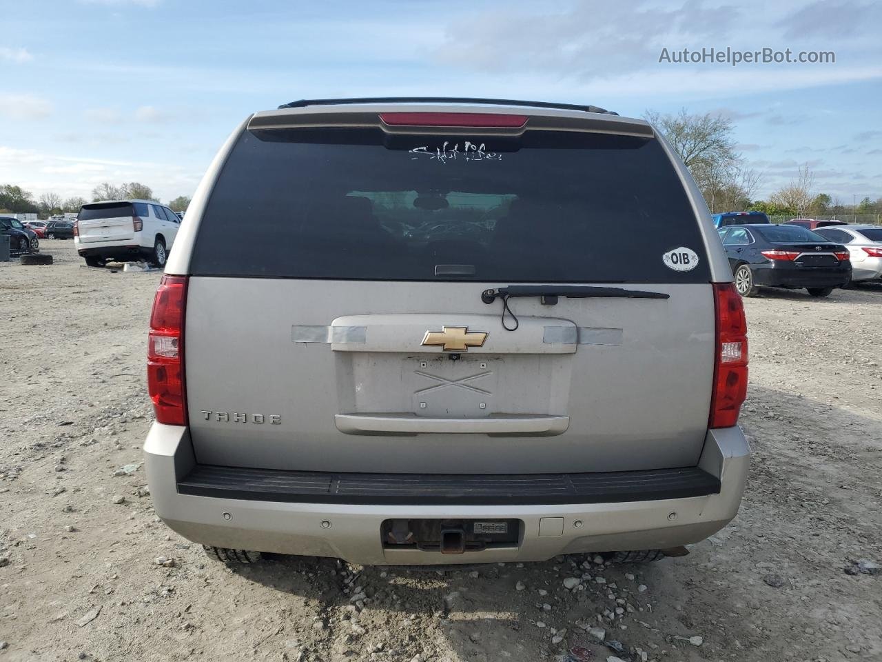 2007 Chevrolet Tahoe K1500 Gray vin: 1GNFK13017J100822