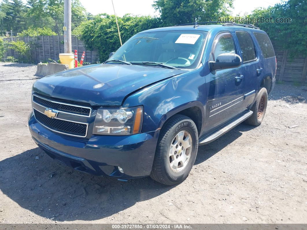 2007 Chevrolet Tahoe Lt Blue vin: 1GNFK13017J127566