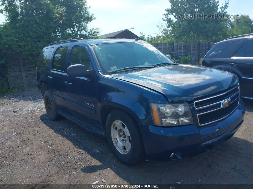 2007 Chevrolet Tahoe Lt Blue vin: 1GNFK13017J127566