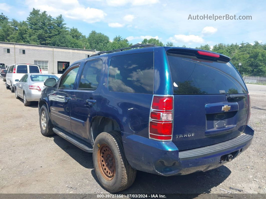 2007 Chevrolet Tahoe Lt Blue vin: 1GNFK13017J127566