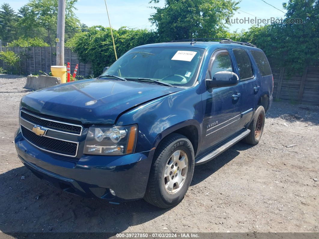 2007 Chevrolet Tahoe Lt Blue vin: 1GNFK13017J127566