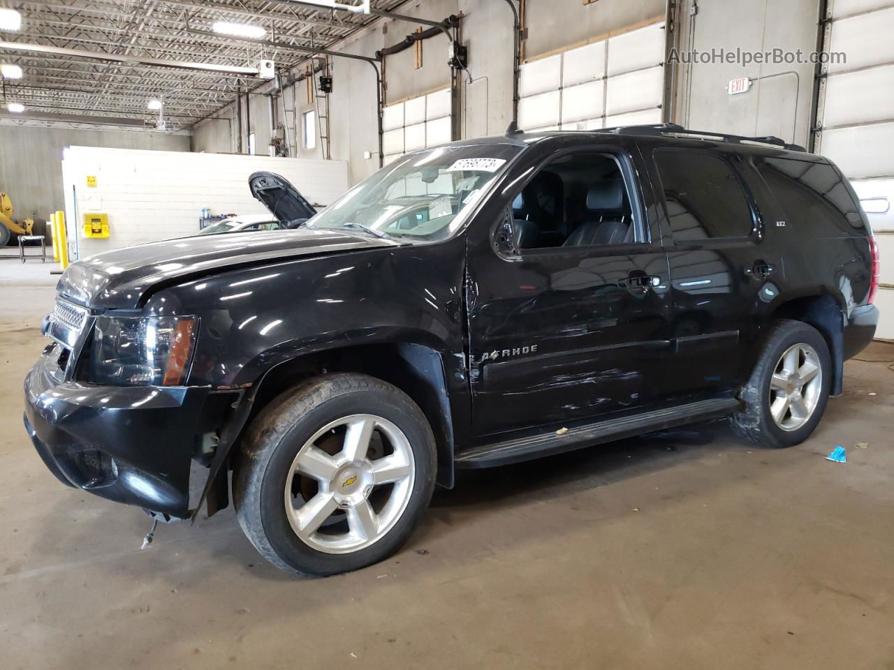 2007 Chevrolet Tahoe K1500 Black vin: 1GNFK13017J355468