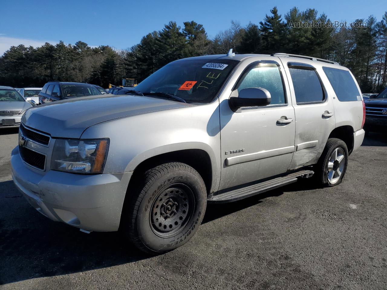 2007 Chevrolet Tahoe K1500 Желто-коричневый vin: 1GNFK13017J377731