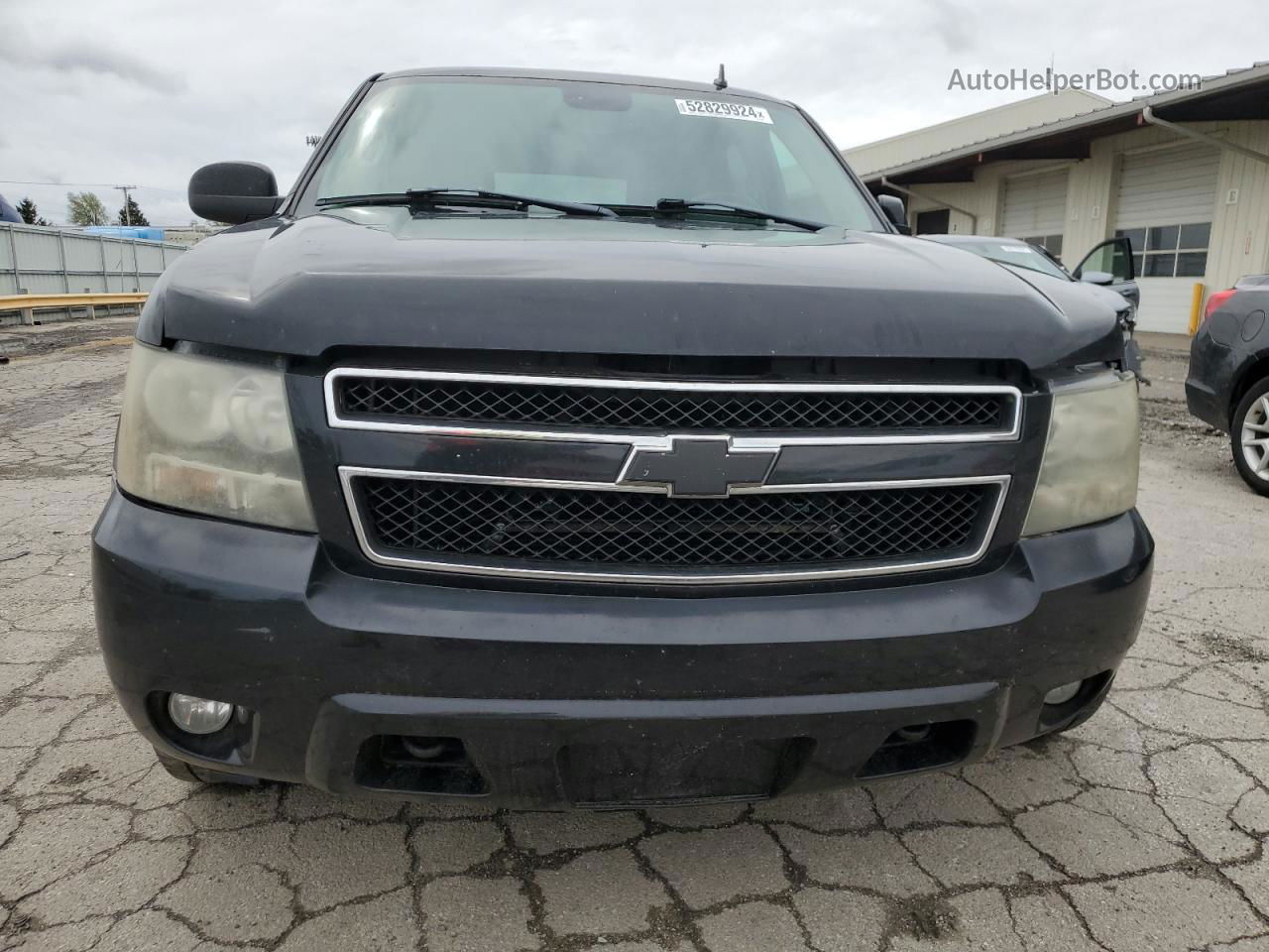 2007 Chevrolet Tahoe K1500 Black vin: 1GNFK13017R120067