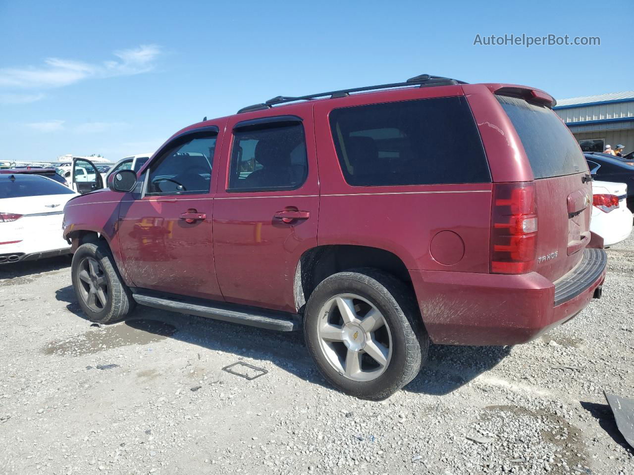 2007 Chevrolet Tahoe K1500 Maroon vin: 1GNFK13017R229886