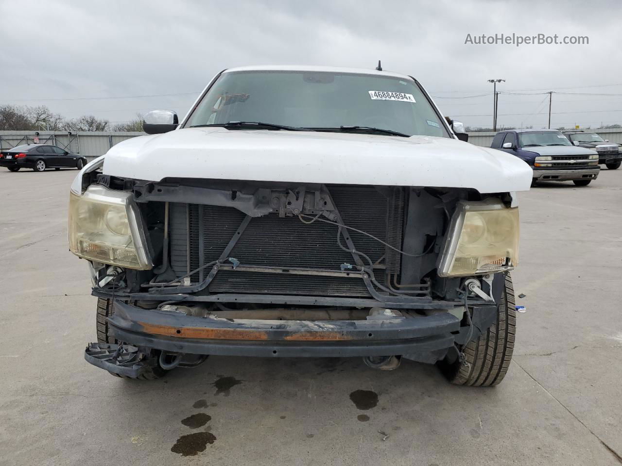 2007 Chevrolet Tahoe K1500 White vin: 1GNFK13017R245697