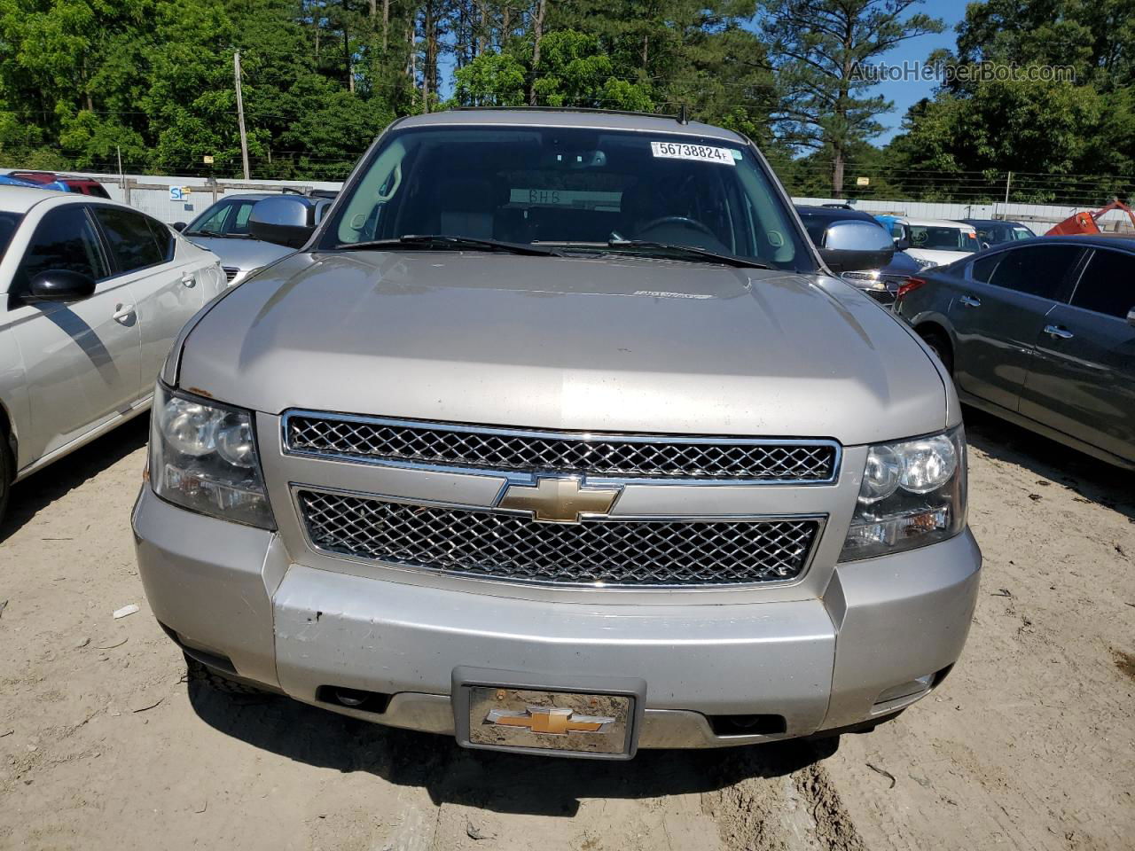 2007 Chevrolet Tahoe K1500 Beige vin: 1GNFK13017R306448