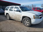 2007 Chevrolet Tahoe Lt White vin: 1GNFK13027J117645