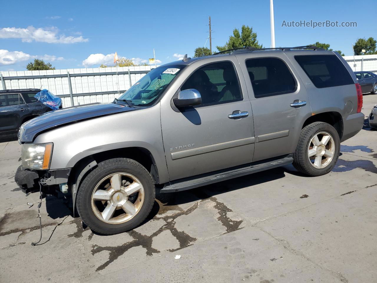 2007 Chevrolet Tahoe K1500 Brown vin: 1GNFK13027J384350